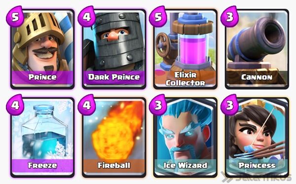 Battle Deck Ice Wizard Clash Royale 23