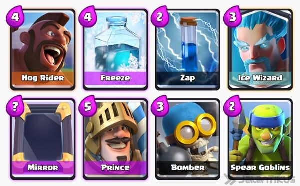 Battle Deck Ice Wizard Clash Royale 30