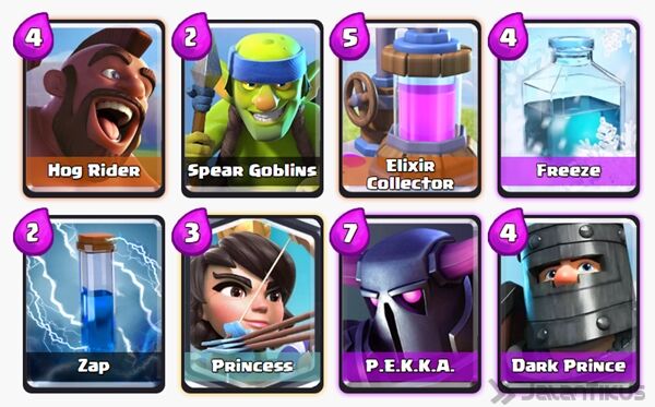 Battle Deck Princess Clash Royale 28