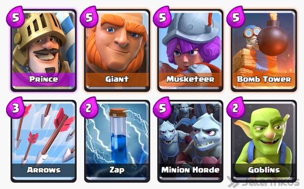 Battle Deck Musketeer Clash Royale 30