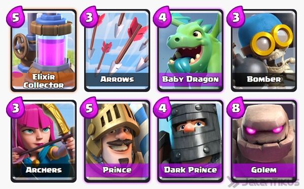 Battle Deck Prince Clash Royale 17
