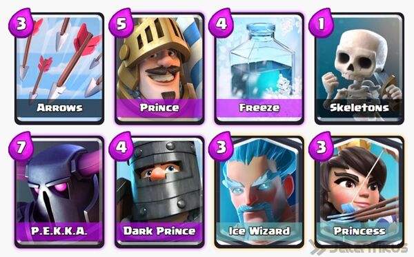 Battle Deck Prince Clash Royale 21