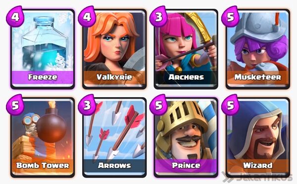 Battle Deck Prince Clash Royale 26