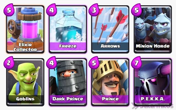 Battle Deck Prince Clash Royale 3