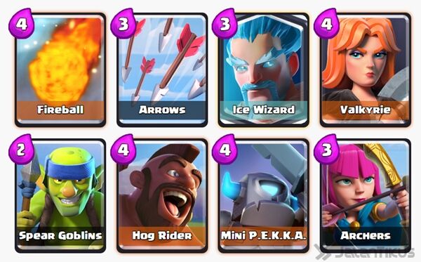 Battle Deck Valkyrie Clash Royale 20