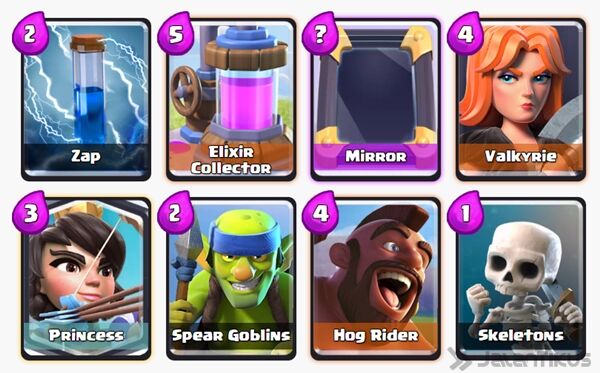 Battle Deck Valkyrie Clash Royale 26