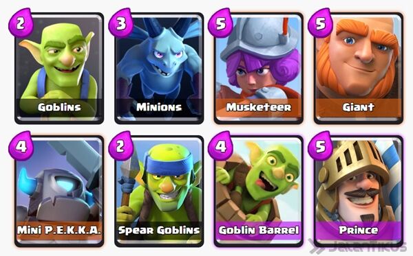 Battle Deck Goblin Barrel Clash Royale 16