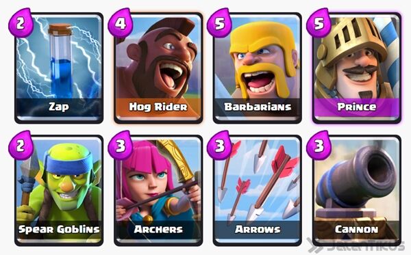 Battle Deck Archers Clash Royale 22