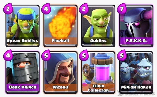 Battle Deck Wizard Clash Royale 15