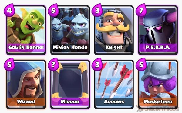 Battle Deck Wizard Clash Royale 24
