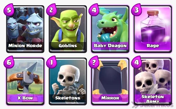 Battle Deck Skeleton Army Clash Royale 17