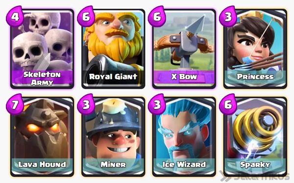Battle Deck Skeleton Army Clash Royale 19