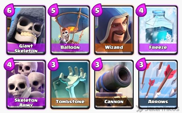 Battle Deck Yang Paling Sering Digunakan Di Clash Royale 8