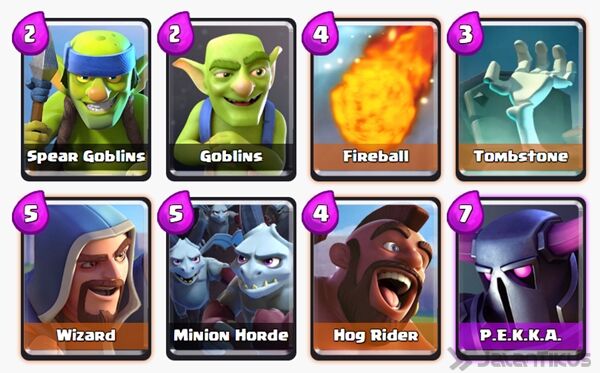 Battle Deck Minion Horde Clash Royale 10