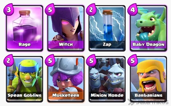 Battle Deck Minion Horde Clash Royale 21