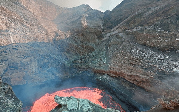 Google Street View Volcano 2