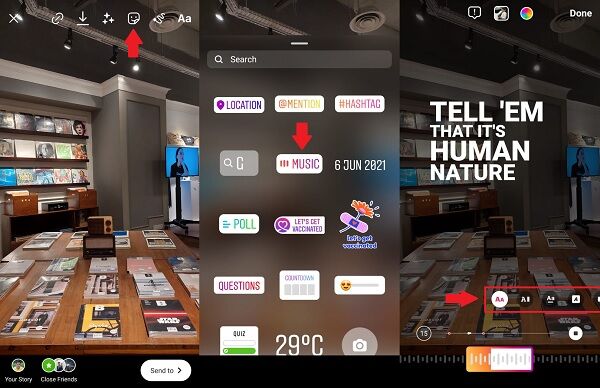 Cara Menambahkan Lagu Di Story IG Tanpa Aplikasi 2 89b31