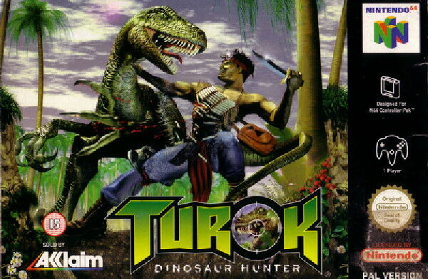 54848 Turok Dinosaur Hunter Nintendo 64 Front Cover Picsay 80abd