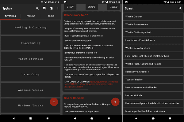 Spyboy Aplikasi Hacking Android 1