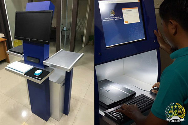 Buat Paspor Tanpa Antri Anjungan Pajak Mandiri