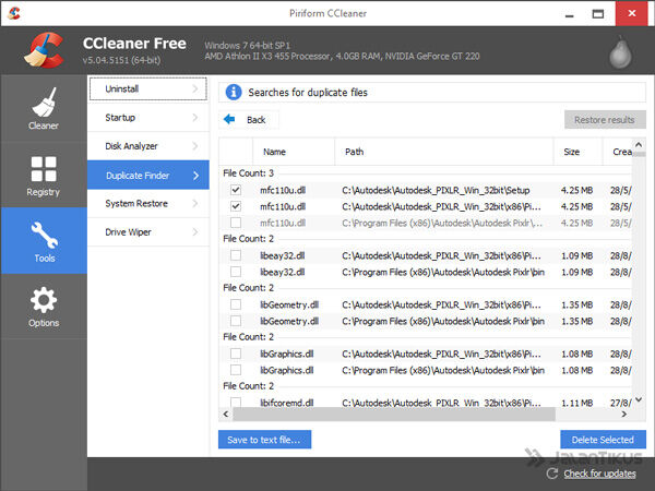 Cara Menemukan File Duplikat Dengan Ccleaner 4