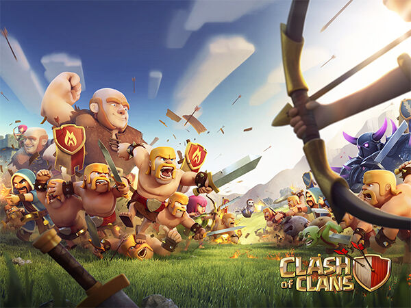 Clash Of Clans Vs Line Lets Get Rich 1