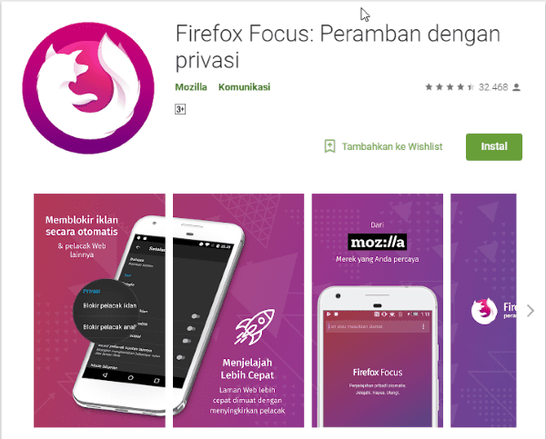 Firefox Focus Aplikasi Di Google Play 806d2