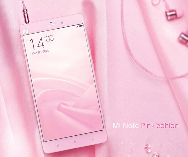 Mi Note Pink1
