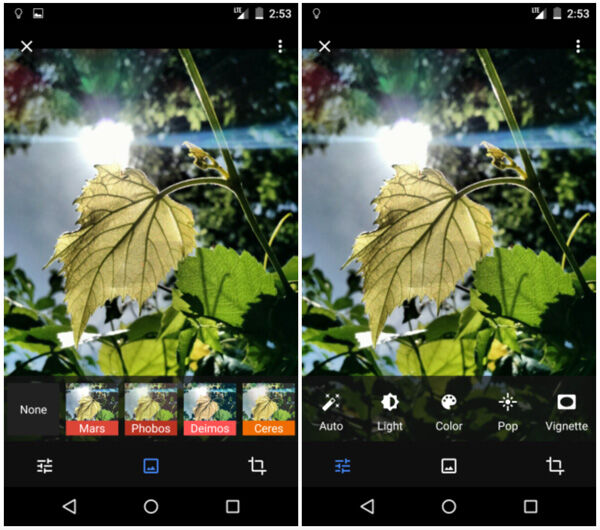 Screenshot Tampilan Android M 3
