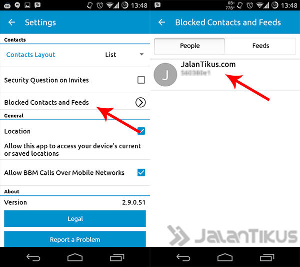 Cara Block Unblock Bbm 3