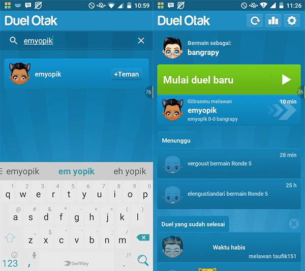 Jawaban Duel Otak1