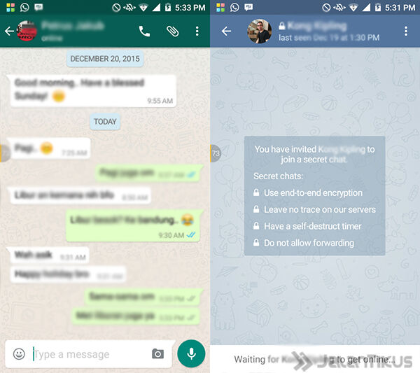 Whatsapp Vs Telegram 5