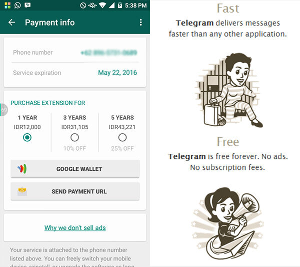 Whatsapp Vs Telegram 7