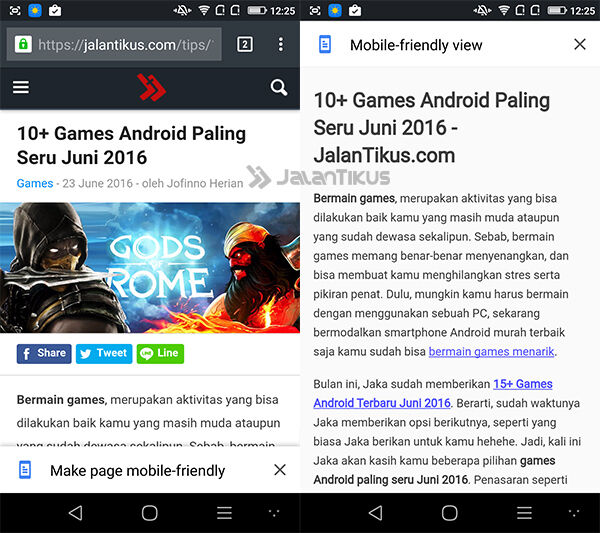Cara Mengaktifkan Reader Mode 4