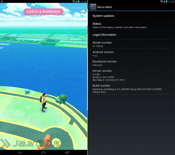 Gratis Pokemon Go Untuk Android Jelly Bean