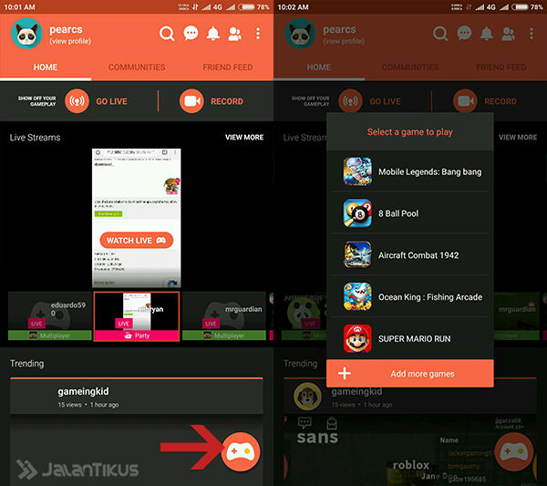 Cara Live Streaming Saat Main Game Di Android 2