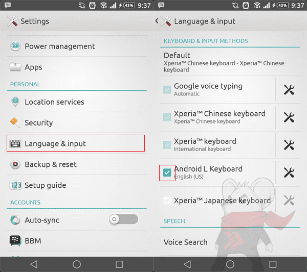 Keyboard L 1