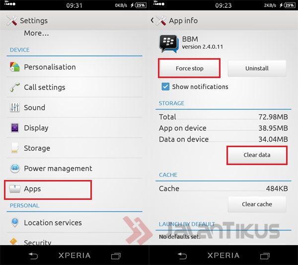 4 Cara Untuk Mengembalikan Foto Kontak Atau DP BBM Yang Hilang 4
