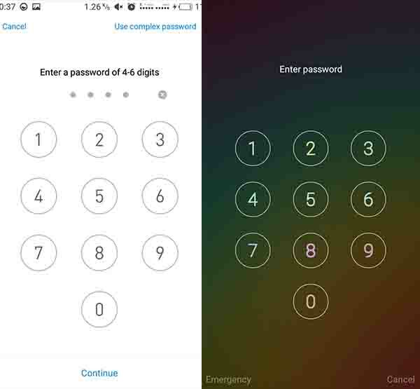 Pengertian Keamanan Password, PIN, Pola, Fingerprint, & Facelock pada Android