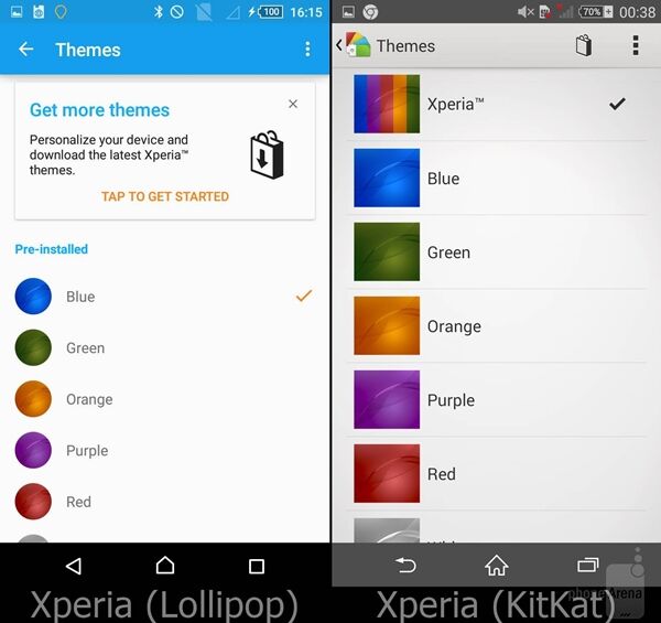 Perbandingan Android Lollipop Vs Kitkat Pada Sony Xperia 10