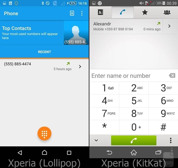 Perbandingan Android Lollipop Vs Kitkat Pada Sony Xperia 5