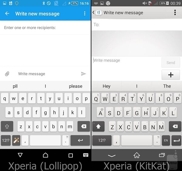 Perbandingan Android Lollipop Vs Kitkat Pada Sony Xperia 7
