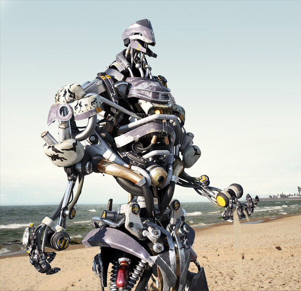 Karya Seni Robot 4
