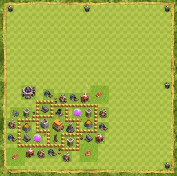 Base Hybrid Coc Th 5 Terbaru 8