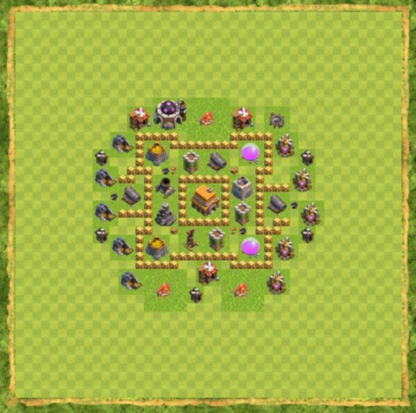 Base War Coc Th 5 Terbaru 1