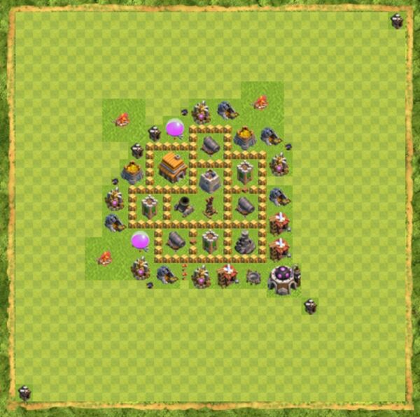 Base War Coc Th 5 Terbaru 3