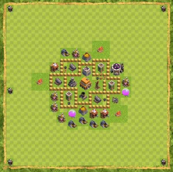 Base War Coc Th 5 Terbaru 7