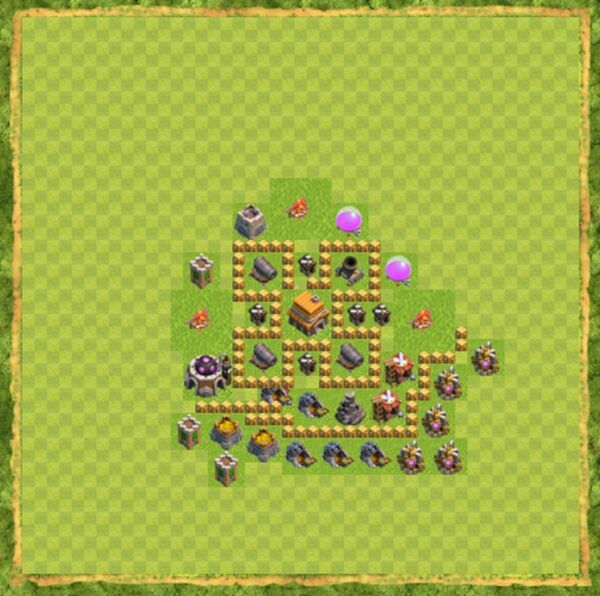 Base War Coc Th 5 Terbaru 8