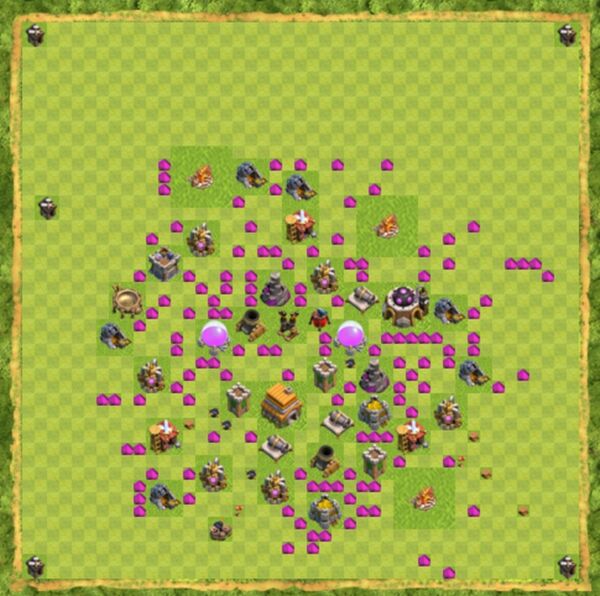 Base Defense Coc Th 6 Terbaru 5