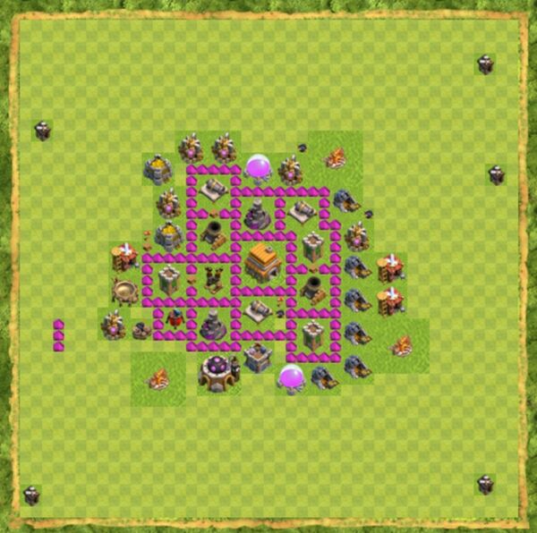 Base War Coc Th 6 Terbaru 10